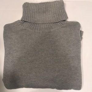 Aerie Gray Turtleneck Sweater